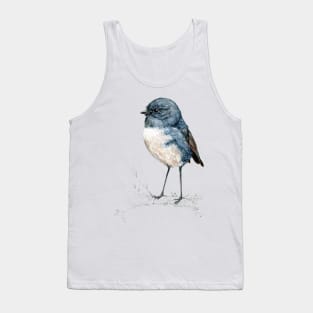 Mr Toutouwai , New Zealand native Robin bird Tank Top